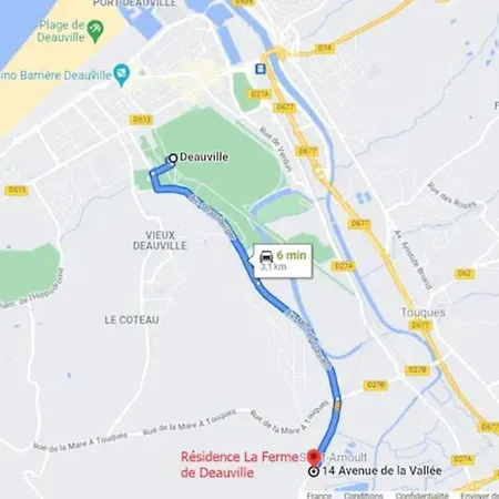 D34 La Ferme De Deauville 1 Ch 1er Etage Sozen *