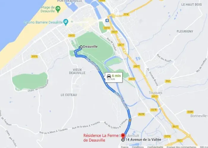 D34 La Ferme De Deauville 1 Ch 1er Etage Sozen *